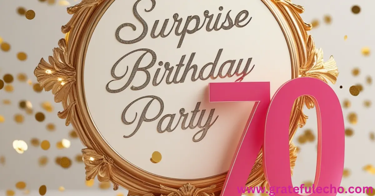 70 Perfect Thank You Messages for Your Surprise Birthday Party